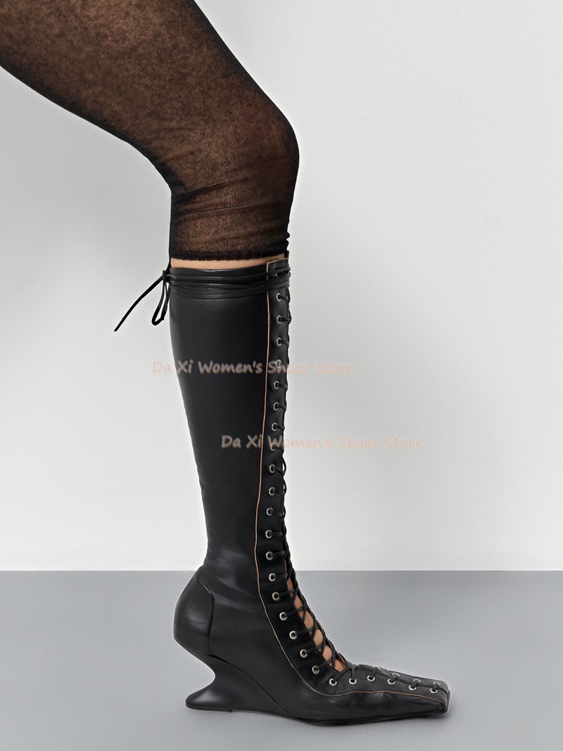 Kozaki damskie do kolan w styl – Women'S Fashion Knee High Boots recenzja i cena